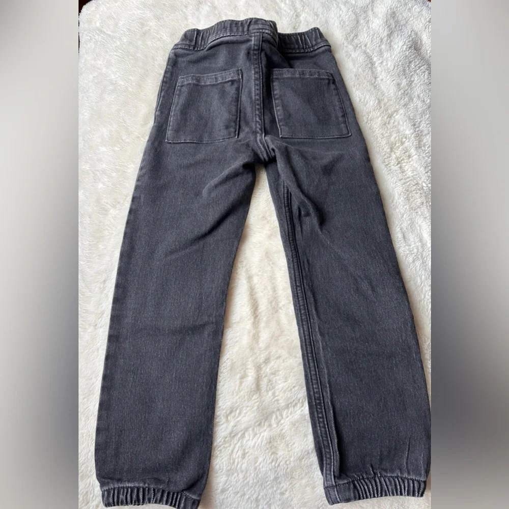 Baby GAP Kids Black Denim Baggy‎ Fit Joggers Size 5